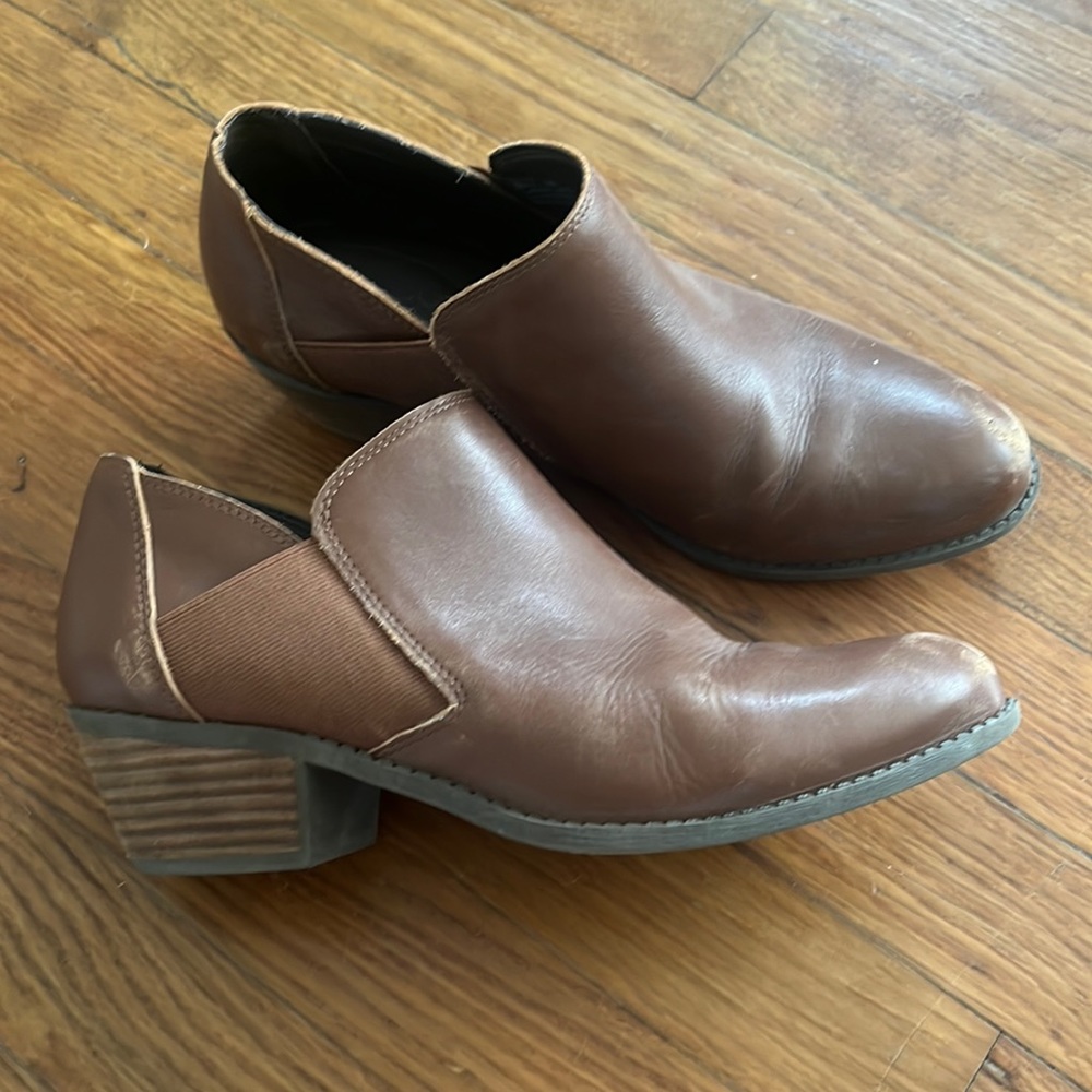 Brown Short Booties